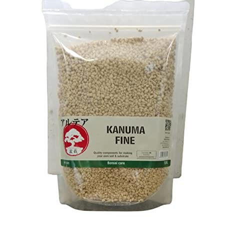 Kanuma Feinsubstrat Bonsai 1,6 Liter - Spezielles Substrat für Bonsai - Professioneller Erde von ALTEA
