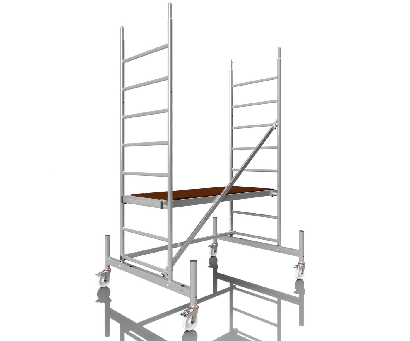 ALTEC Aluminium Fahrgerüst Rollfix 1.0 mit Ø125mm Rollen, Standardtraverse & Wandanker, maximale Arbeitshöhe 10 Meter ALTEC Aluminium Fahrgerüst Rollfix 1.0 mit Ø125mm Rollen, Standardtraverse & Wandanker, maximale Arbeitshöhe 10 Meter von ALTEC Aluminium