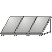 Alternative Haustechnik - Wolf AluFlex-U Aufstellgerüst Hochformat für 3 Kollektoren F3-1-1/CFK-1 Alternative Haustechnik - Wolf AluFlex-U Aufstellgerüst Hochformat für 3 Kollektoren F3-1-1/CFK-1 von ALTERNATIVE HAUSTECHNIK