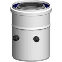 Atec Kesselanschluss PolyClassic m. Messöffnung ger DN 80/125 universell von ALTERNATIVE HAUSTECHNIK