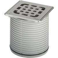 Viega Aufsatz 4934.3 Rost verschraubt in 100x100mm Kunststoff grau von ALTERNATIVE HAUSTECHNIK