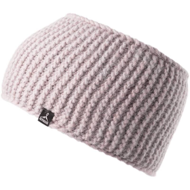 ALTIDUDE Merino Stirnband Cloud Grob Strick Kopfband Ohren Schützer Alpaka Wolle-Light Purple von ALTIDUDE