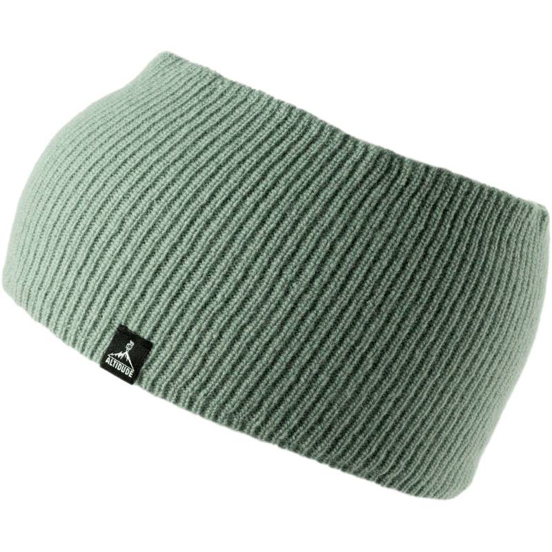 ALTIDUDE Merino Stirnband Hermit Ripp Strick Kopfband Ohren Schützer Lamm Wolle-Jade von ALTIDUDE