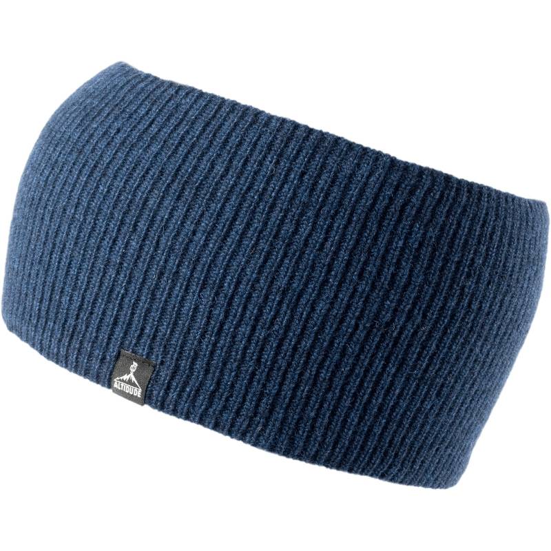 ALTIDUDE Merino Stirnband Hermit Ripp Strick Kopfband Ohren Schützer Lamm Wolle-Navy von ALTIDUDE