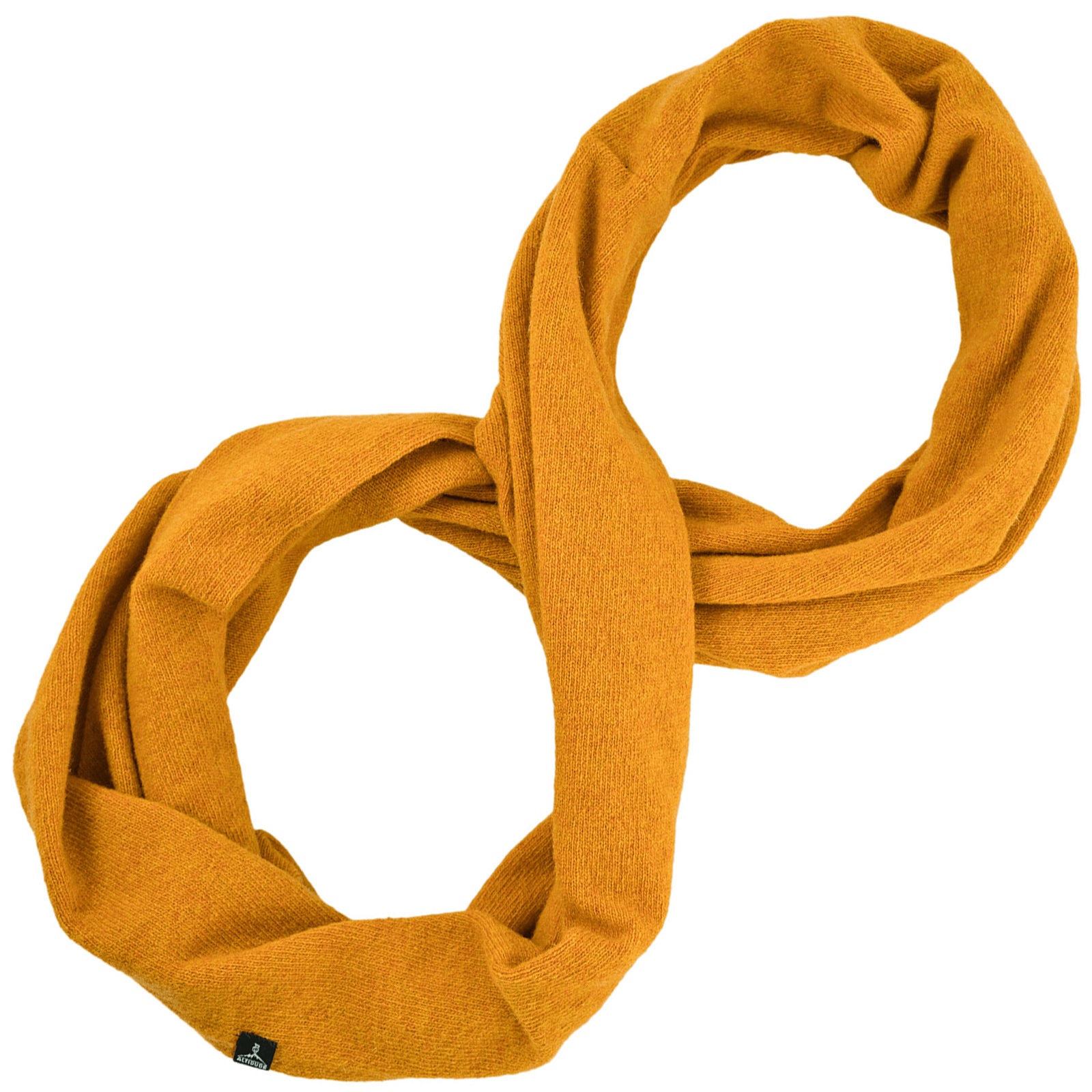 ALTIDUDE Wollschal Loop Fein Strickschal Unisex Winter Schal Tuch XL Lamm Wolle-Deep Yellow ALTIDUDE Wollschal Loop Fein Strickschal Unisex Winter Schal Tuch XL Lamm Wolle-Deep Yellow von ALTIDUDE