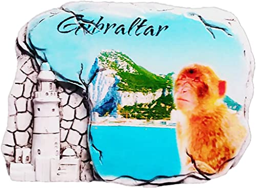 Gibraltar Magnet Kühlschrank Kühlschrank Magnet Dekoration Aufkleber Souvenir Harz Handwerk Küche Whiteboard von ALTKO