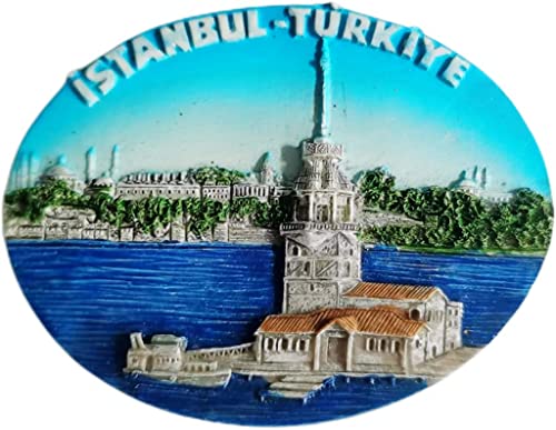 Istanbul Türkei Istanbul Magnet Kühlschrank Kühlschrank Magnet Dekoration Aufkleber Souvenir Harz Handwerk Küche Whiteboard von ALTKO