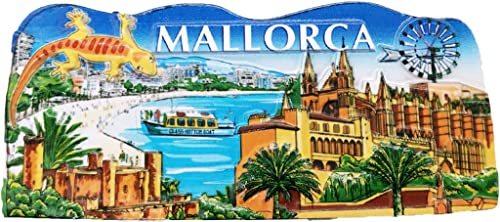Mallorca Spanien Magnet Kühlschrank Kühlschrank Magnet Dekoration Aufkleber Souvenir Harz Handwerk Küche Whiteboard von ALTKO