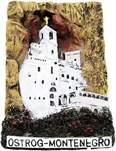 Ostrog Kloster Montenegro Magnet Kühlschrank Kühlschrank Magnet Dekoration Aufkleber Souvenir Harz Handwerk Küche Whiteboard von ALTKO