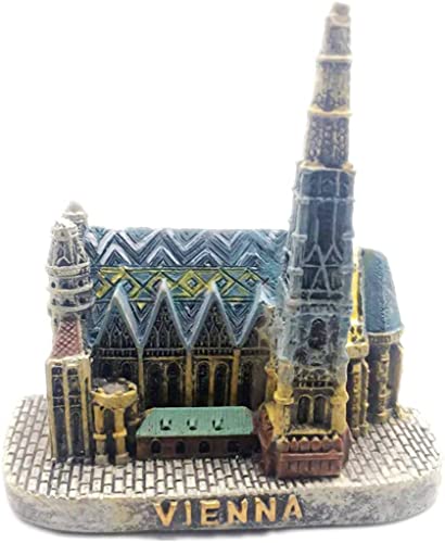 Stephansdom Wien Österreich Magnet Kühlschrank Kühlschrank Magnet Dekoration Aufkleber Souvenir Harz Handwerk Küche Whiteboard von ALTKO