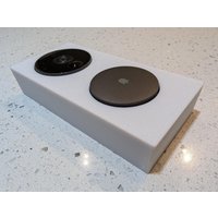 White Decorative Cover For Aqara Doorbell G4 in - Style Upgrade | Clean Look Home Design Match von ALTO3DSHOP