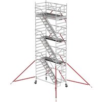 Rs tower 53 Treppengerüst - 1.35 x 2.45 m HolzPlattform, Arbeitshöhe bis 8,2m - Altrex von ALTREX