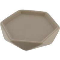 Altri - Seifenschale aus steinzeug in rautenform - taupe - Tendance Altri - Seifenschale aus steinzeug in rautenform - taupe - Tendance von ALTRI