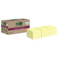 Altro - Haftnotiz ® Super Sticky Recycling Notes 76 x 76 mm (b x h) gelb 70 Bl./Block 18 Block/Pack. von ALTRO