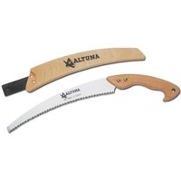 Gebogene Säge 330 mm japanischer Zahn mit Holzgriff und Koffer Altuna 29601 von ALTUNA