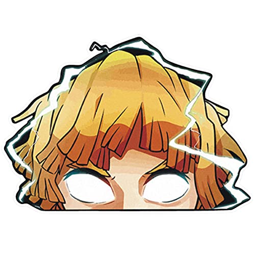ALTcompluser Anime Autoaufkleber Demon Slayer Kimetsu No Yaiba Car Sticker Auto Fenster Tuning Vinyl Aufkleber(Agatsuma) von ALTcompluser