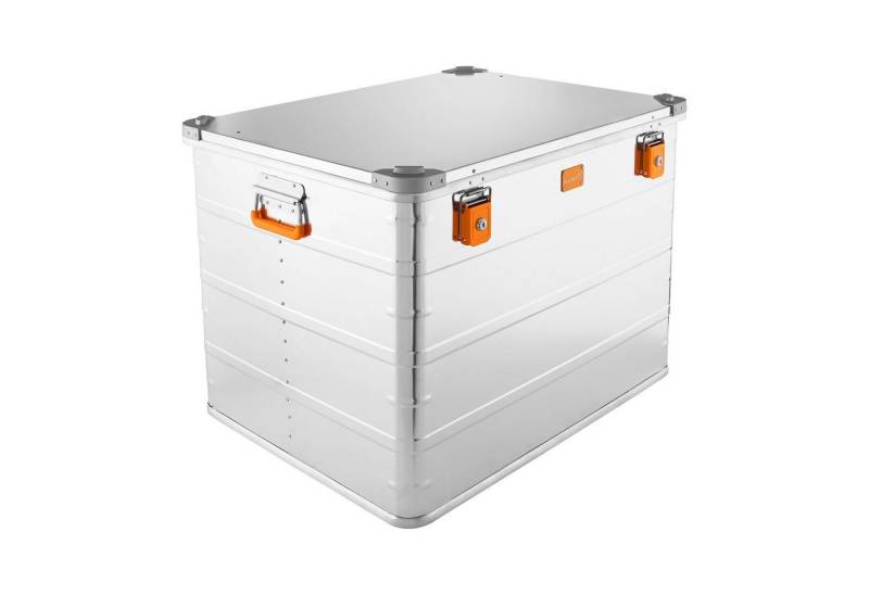 ALUBOX Aufbewahrungsbox mit Deckel und Stapelecken Premium E-Serie (241 Liter), inkl. Schlösser von ALUBOX