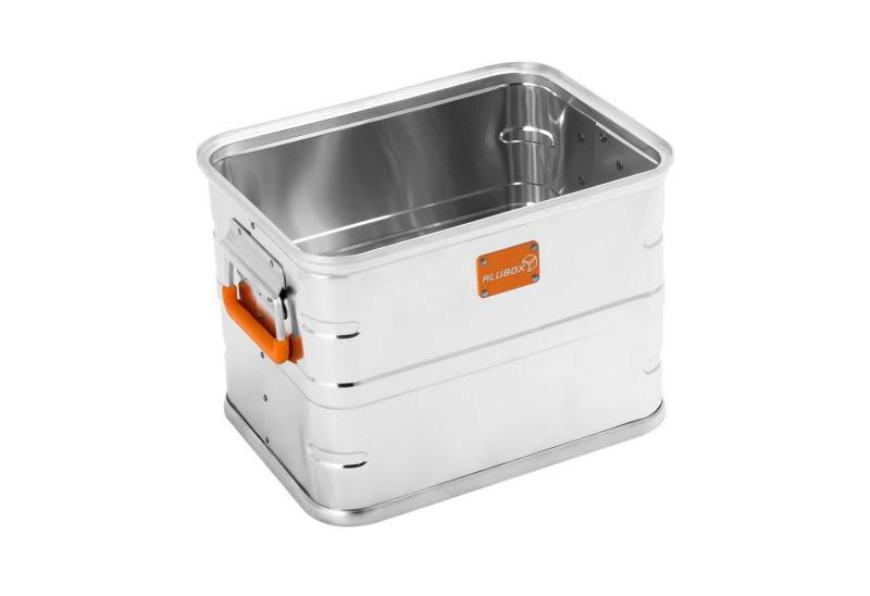 ALUBOX Aufbewahrungsbox Lagerbox Stapelboxen (23 Liter), ohne Deckel von ALUBOX