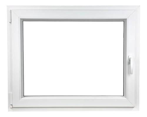 ALUCON Kellerfenster 700x600 mm – Fenster 70x60 cm – Kunststofffenster Innen Weiß/Außen Weiß – Flügelfenster DIN Links ALUCON Kellerfenster 700x600 mm – Fenster 70x60 cm – Kunststofffenster Innen Weiß/Außen Weiß – Flügelfenster DIN Links von ALUCON