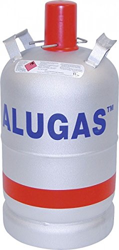 ALUGAS Gasflasche, nachfüllbar, Aluminium, 11 kg von ALUGAS