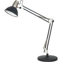 Gebraucht] Aluminor Calypsa Schreibtischlampe Tischleuchte Deko-Bürotischlampe E27 schwarz von ALUMINOR