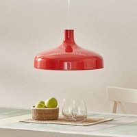 Aluminor - gebraucht] Große Pendelleuchte Pendellampe Lampe Leuchte Pendellampe Brasilia Rot B-Ware von ALUMINOR