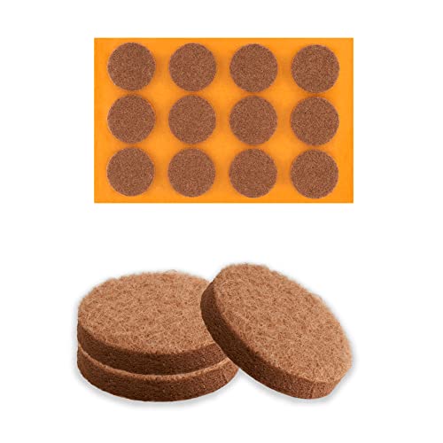 ALUSFERA Filzgleiter Set - Filzgleiter für Stühle und Möbelfüße - Filz Selbstklebend – Möbelgleiter - Effektiver Schutz für Möbel - Braun - Rund - 28 mm - 12 Stück ALUSFERA Filzgleiter Set - Filzgleiter für Stühle und Möbelfüße - Filz Selbstklebend – Möbelgleiter - Effektiver Schutz für Möbel - Braun - Rund - 28 mm - 12 Stück von ALUSFERA