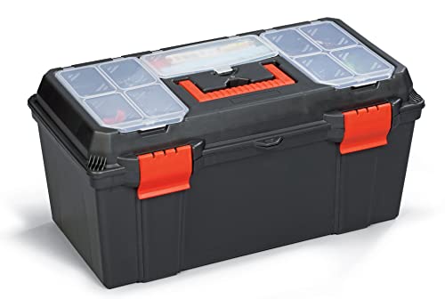 ALUTEC Werkzeugkoffer Serie Classic 22“ (Kunststoff-Koffer mit Organizer im Deckel, Maße 555x290x265 mm, ohne Werkzeug) 56280 von ALUTEC MÜNCHEN