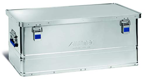 ALUTEC Aluminiumbox BASIC 80 (Inhalt 80 l, Innenmaße (LxBxH) 750 X 355 X 300 mm, staub-/spritzwassergeschützt, Werkzeugbox, Aufbewahrungskiste, Gewicht 4,18 kg) 10080 von ALUTEC MÜNCHEN