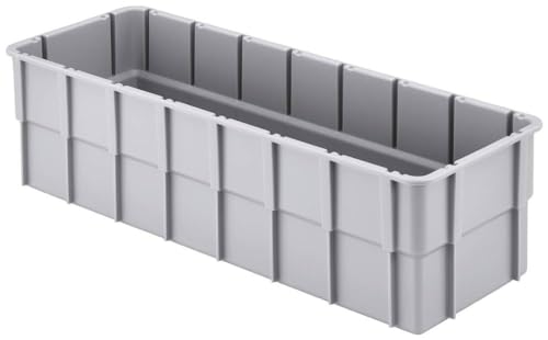 Alutec 75230 Einsatzkasten stapelbar (L x B x H) 362 x 131 x 101mm Grau 1St. von ALUTEC MÜNCHEN