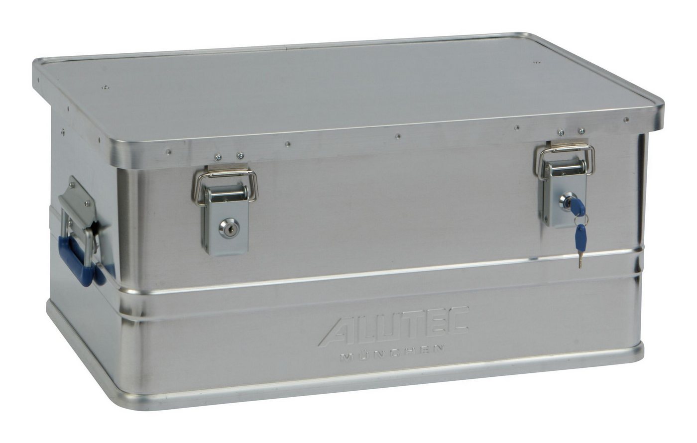 ALUTEC München Aufbewahrungsbox (48 Liter), Aluminiumbox Classic 48 Maße 550 x 350 x 250 mm von ALUTEC München