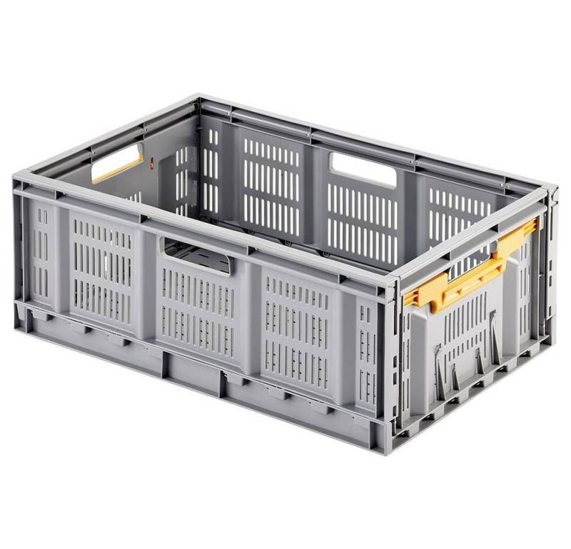 ALUTEC München Aufbewahrungsbox Alutec 05120 Klappbox (L x B x H) 400 x 600 x 230 mm Grau 1 St. von ALUTEC München