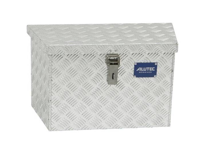 ALUTEC München Kiste Alutec TRAILER 51 41051 Riffelblechbox Blech (L x B x H) 580 x 280 x 3, silberfarben von ALUTEC-München