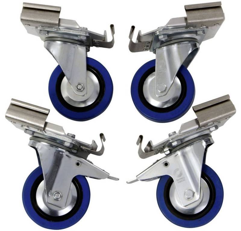 ALUTEC München Transportbehälter Profi-Rollensatz für Aluminiumboxen 20011 von ALUTEC München