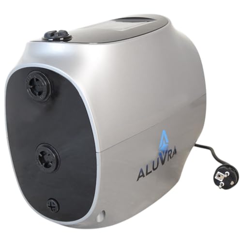 Intelligente Wasserpumpe SMART HOME 2 (550 W, 4500 l/h, Förderhöhe 45m) - mit Inverter Frequenzumrichter - Automatische Moderne Gartenpumpe - Hauswasserautomat - Trockenlaufschutz von ALUVRA