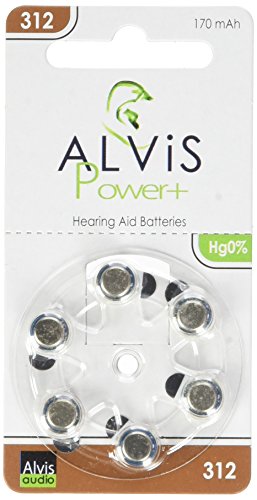 Alvis 312 10 Blisterpackungen mit jeweils 6 Batterien für Assistenten auditifs Kabel/Gerät von ALVIS