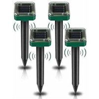 Ahlsen Set mit 4 Ultraschall-Solar-Maulwurfvertreibern, Solar-Maulwurfvertreiber für den Außenbereich, Mäusevertreiber für Gärten, Maulwürfe, Ahlsen Set mit 4 Ultraschall-Solar-Maulwurfvertreibern, Solar-Maulwurfvertreiber für den Außenbereich, Mäusevertreiber für Gärten, Maulwürfe, von ALWAYSH