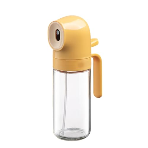 Ölsprühflasche – Speiseöl-Sprühflasche | 250 ml Ölnebel | Speiseöl-Zerstäubung Sprühtopf | Auslaufsicherer Ölspender für Küche | Air Fryer Sprühflasche | Outdoor Grill Glas Sprühflasche von ALWIDA