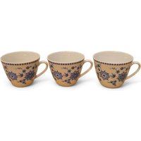 Seltmann Doris Bayrisch Blau Trio 3x Kaffeetasse von ALWOS
