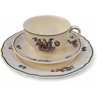 Villeroy & Boch Alt Straßburg Teegedeck 3 Tlg von ALWOS