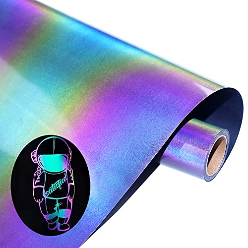 ALXAZA Thermotransfer-Vinyl-Bündel in Regenbogenfarben, für T-Shirts, zum Aufbügeln, Vinyl für Cricut (Rainbow Htv) von ALXAZA