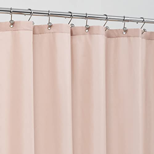 ALYVIA SPRING Pinker Duschvorhang-Stoff mit 3 Magneten – wasserdicht, weich, Hotelqualität, Stoff, Duschvorhang für Badezimmer, leicht und maschinenwaschbar – Standardgröße 72 x 72, Blush Pink ALYVIA SPRING Pinker Duschvorhang-Stoff mit 3 Magneten – wasserdicht, weich, Hotelqualität, Stoff, Duschvorhang für Badezimmer, leicht und maschinenwaschbar – Standardgröße 72 x 72, Blush Pink von ALYVIA SPRING
