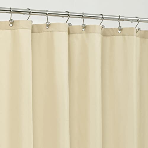ALYVIA SPRING Stall Duschvorhang aus Stoff, wasserdicht, weich und leicht, langer Duschvorhang mit Magneten, maschinenwaschbar, 137 x 198 cm, cremefarben ALYVIA SPRING Stall Duschvorhang aus Stoff, wasserdicht, weich und leicht, langer Duschvorhang mit Magneten, maschinenwaschbar, 137 x 198 cm, cremefarben von ALYVIA SPRING