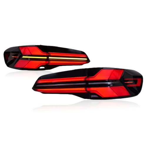 ALaaaaL Auto Rücklicht für BMW G05 X5 2018 2019 2020 2021 2022 2023,Auto-Heckstoßstangenbremslicht Heckblinkerreflektorlampe Ersatz Zubehör von ALaaaaL