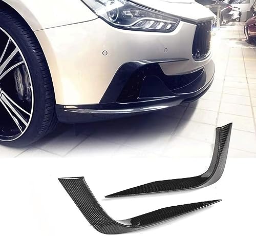 ALaaaaL Front Stoßstange Lippendiffusor Splitter Flossen Für Maserati Ghibli 4Door 2014-2017,Front Stoßstange Splitter Canard Diffusor Tuning Zubehör ALaaaaL Front Stoßstange Lippendiffusor Splitter Flossen Für Maserati Ghibli 4Door 2014-2017,Front Stoßstange Splitter Canard Diffusor Tuning Zubehör von ALaaaaL