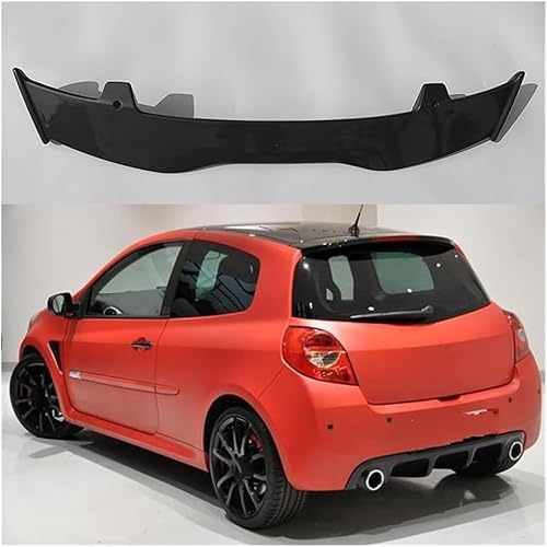 Auto Heckspoiler für Clio 3 2006 2007 2008 2009 2010 2011 2012,Kofferraumspoiler Autodach Rear Spoiler Lippe Anbauteile Tuning Ersatz Umbau Zubehör Auto Heckspoiler für Clio 3 2006 2007 2008 2009 2010 2011 2012,Kofferraumspoiler Autodach Rear Spoiler Lippe Anbauteile Tuning Ersatz Umbau Zubehör von ALaaaaL