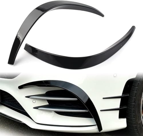 Front Stoßstange Lippendiffusor Splitter Flossen Für Mercedes Benz W177 A-Class A260 A35 AMG,Front Stoßstange Splitter Canard Diffusor Tuning Zubehör,B-Glossy Black Front Stoßstange Lippendiffusor Splitter Flossen Für Mercedes Benz W177 A-Class A260 A35 AMG,Front Stoßstange Splitter Canard Diffusor Tuning Zubehör,B-Glossy Black von ALaaaaL