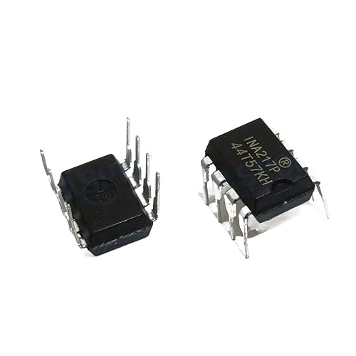 ALcorY 10 Stück DIP-8 INA217P INA217 INA217AIP DIP INA128PA INA128P INA128 INA122PA INA122 INA122P INA114AP INA114 INA105KP INA105 DIP8 Transistor (Color : INA217PA) von ALcorY