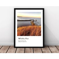 Whitby Pier Kunstdruck, Fotografie, Wandkunst, North East, Yorkshire von ALovelyLittleSpot