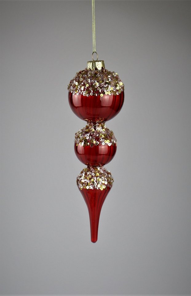AM Design Christbaumschmuck aus Glas, Ø: 21 cm, 2er Set von AM Design